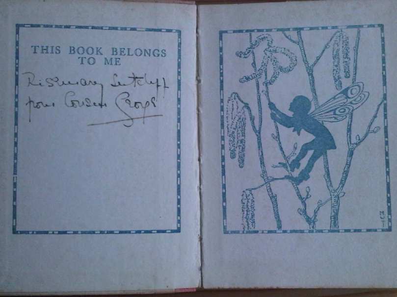 Forest Fairies in Rosemary Sutcliff's library.