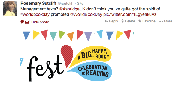 It’s World Book Day 2014—for childen?