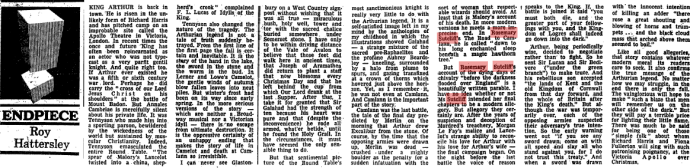 Roy Hattersely writes about Rosemary Sutcliff